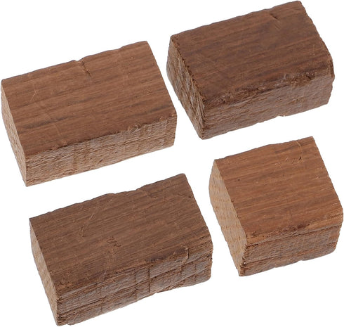 4pcs ULTECHNOVO Wood Chips for Home Wine Brewing and Flavor Your Red Wine Random Shape Chips for Winemaking Supplies