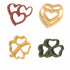 4 Pack: 2 2 Heart Pasta & Good Luck Pasta