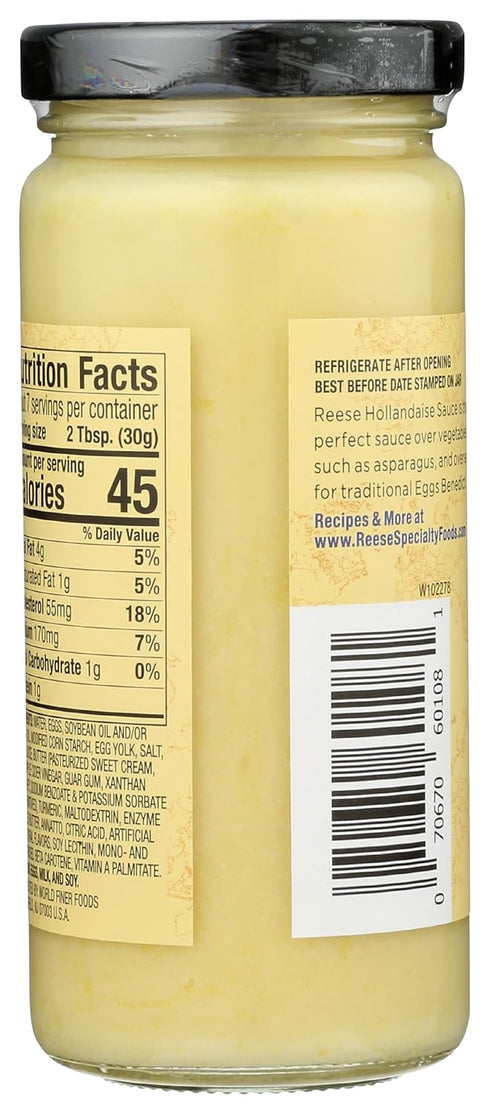 REESE SAUCE HOLLANDAISE - 7.5 OZ