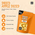 1 lb Packed Oh! Nuts Dried Apple - - Dried Fruit Diced - No Added Sugar - Dehydrated Fruit Bites - in New York Zip-Seal