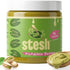 Stesh Pistachio Butter (8 oz Jar) | Prebiotic Fiber Protein Spread, Natural