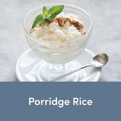 12 oz, 2 Pack Lars Own Scandinavian Porridge Rice, Short Grain for Swedish Rice Pudding & Breakfast Porridge
