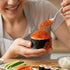 FLKMY 120g 4.23oz Premium Red Salmon Caviar Handcrafted In Traditional Style, Velvety Smooth Texture, Exceptionally