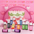 Set 25ml X12 0.85 fl.oz/Bottles Food Coloring - Color Food Grade Vibrant Food Dye Tasteless Liquid Color for Cake