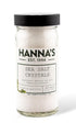 Hanna's Sea Salt Crystals, Gourmet Salt, premium Quality, 4 fl oz Glass