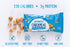 Pack (Pack 24 1oz) 8 x8 x8. Happy Snack Company Crunchy Chickpeas Classics Variety - High Fiber Vegan Protein Snacks