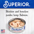 5 oz (Pack 12) Blue Harbor Fish Co. Wild Pink Salmon in Water with Sea Salt - Can