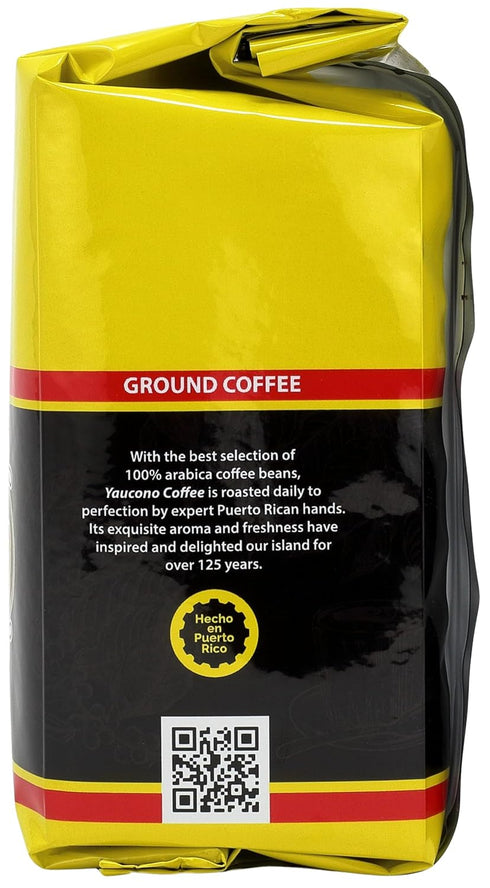 Yaucono Ground Coffee - 8 Ounce Bagged, Pack of 1