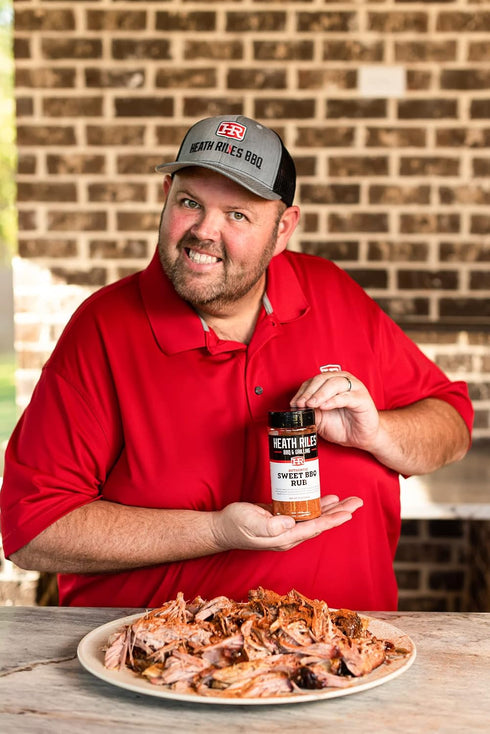 (1 1 Heath Riles BBQ Sweet Rub Combo with Refill Bag Rub, Refill Bag), Competition Winning Products from Pitmaster