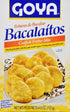 Goya Codfish Fritter Mix, Bacalaitos, 4.5 Ounce
