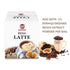 4 1 11.1oz (15 Count) GANOHERB Reishi Mushroom Latte Coffee Powder, in Instant Arabica Coffee with Organic Ganoderma