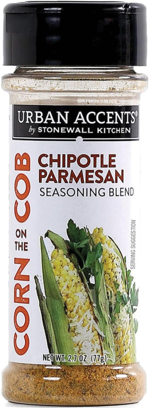 Urban Accents Corn on the Cob Vegetable Seasoning, Chile Lime & Chipotle Parmesan, 2-Pack