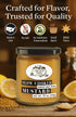 10 oz East Shore Sweet & Tangy Mustard Gourmet Yellow Mustard for Pretzels, Sandwiches, Glazes & Marinades Bold Dipping