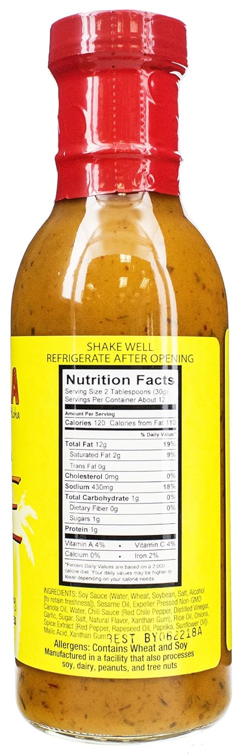 Big Aloha Premium Hawaiian Poke Sauce, 12 oz