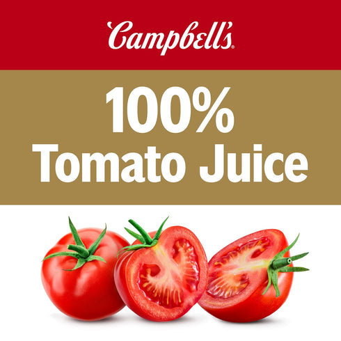 100% 11.5 oz (24 Pack) Campbell's Tomato Juice, fl Can