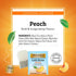 20 Count (Pack 1), 20 Twinings Peach Cold Brew Iced Tea Bags, of Unsweetened Flavoured Black Tea, Caffeinated, Teabags