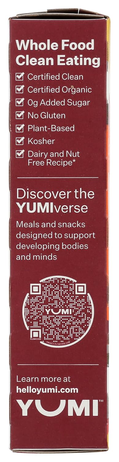 3.7 Yumi, Bars Toddler Apple Cinnamon Squash Organic, Ounce