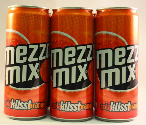 Mezzo Mix .33L (European Import) - SIX Cans (6 x .33l cans)