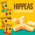 4 (Pack 1), 4g 3g Hippeas Chickpea Puffs, Vegan White Cheddar, Ounce of Protein, Fiber, Vegan, Gluten-Free, Crunchy