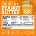 100% Pack (1 Pack 2) Crazy Richard's All-Natural Vegan Creamy & Crunchy Peanuty Butter with No Added Sugar and Non-GMO