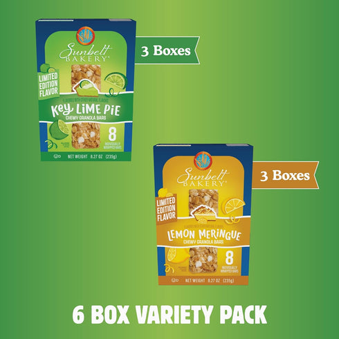 Pack, 2 Pack, 48 49.62 oz Sunbelt Bakery Spring Seasonal Flavor Chewy Granola Bar Variety Bars