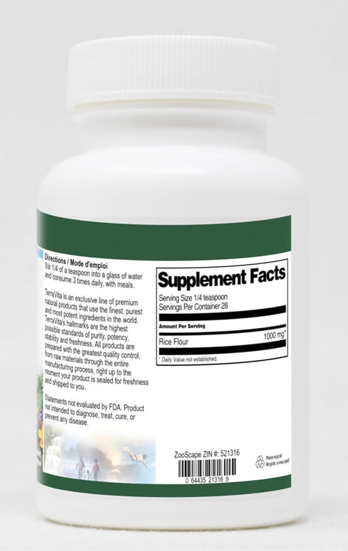 Terravita (1 oz, 521316) Rice Flour Powder ZIN: