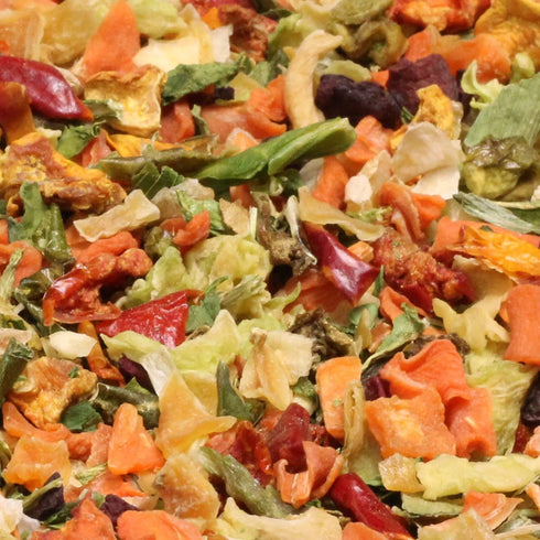12 Oz 16 Garden Deluxe Vegetable Soup Mix by Its Delish, Bag | Natural Dehydrated Vegetables for Ramen Noodles, Soup