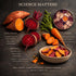AKUNKA 2.5 oz Crispy Roots - Unsalted Vegetable Snack, Sweet Potato, Carrot, Beetroot, High Fiber, Zero Added Salt