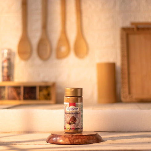 Ramaroma Natural Garam Masala Indian 15-Spice Blend Powder, 3.5oz, All Natural, Vegan, Gluten Friendly, No Preservatives