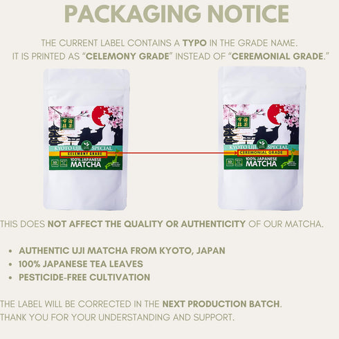 100% (100g 3.53oz) Nagomi Matcha Organic Superior Ceremonial Grade Matcha Green Tea Powder - Authentic Japanese First