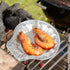 Ntwoiee 250 3.9 3.7 Pcs Aluminum Foil Clam Shells, x Disposable Food Shell Pans Grillable Oyster Shells Baking Dish Pie