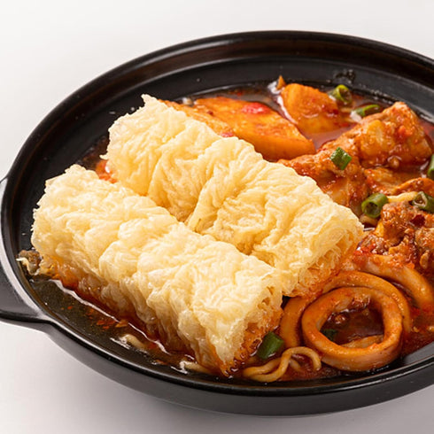 Noble Createaprototype 90 3.1 Oz Bean Curd Bean Skin Rolls - Tofu Skin Shredded Tofu Dried Tofu Skin Tofu Puffs G Asian