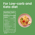 10 Pack Pack, 10 Hethstia Konjac Noodle Fettuccine and Konjac Jelly Variety Drinkable Jelly Pouches Lychee, Blueberry