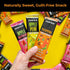 30 Persimmon Pack ZEARAW Healthy Fruit Snacks for Adults and Kids Fruit Leather with Dried Apple-Pear, Apple-Raspberry
