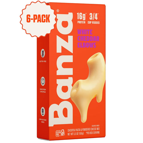 Banza Chickpea Pasta Mac & Cheese High Protein Gluten Free Healthy Pasta