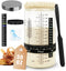 50oz Sourdough Starter Jar Kit, Large Capacity Sourdough Jar, Wide Mouth Sourdough