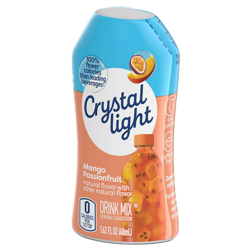 1.62 Oz (Pack 6) Crystal Light Liquid Drink Mix Mango Passionfruit Flavor of by Crystal Light