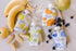(Pack 24) White Leaf Applesauce Pouches, Organic Toddler Snack - No Added Sugar Banana Apple Sauce Pouch, Non-GMO