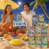 4g 20 12 Pack Lunish Prebiotic Soda Orange, Light & Refreshing Low Sugar Soda with Prebiotic Fiber, Apple Cider