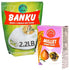 African Delights Banku & Millet Fufu Bundle 1Kg Pounded Maize & Cassava