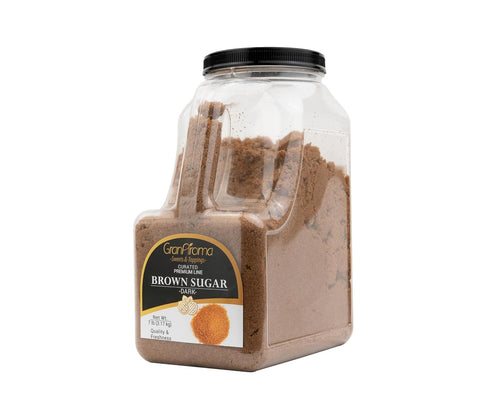 (7 GranAroma Dark Brown Sugar, Has Molasses, Sweet & Rich Pound)