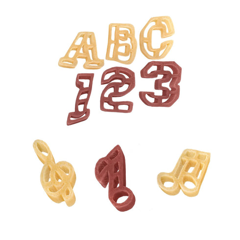 4 Pack: 2 ABC123 2 Pasta & Music Pasta