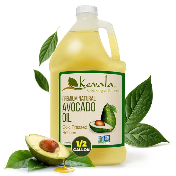 Kevala Avocado Oil Cold Pressed | NonGMO Project Verified & Kosher |