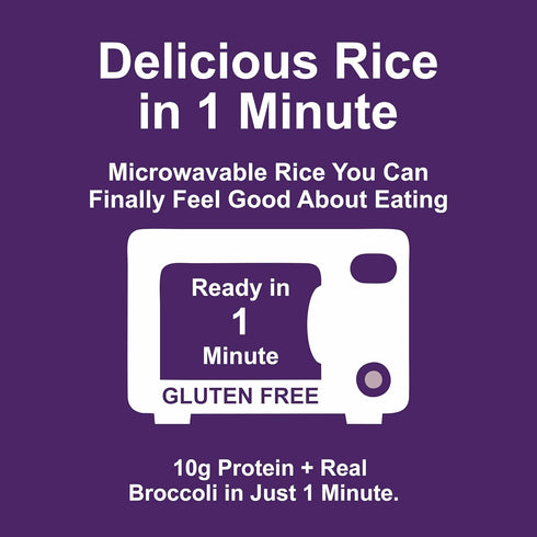 1 8.8 Oz Pack 6 Eat Regal Broccoli & Cheddar Rice, Gluten-Free, Ready in Minutes, Cups