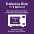 1 8.8 Oz Pack 6 Eat Regal Broccoli & Cheddar Rice, Gluten-Free, Ready in Minutes, Cups