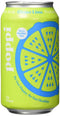Poppi Ginger Lime Prebiotic Soda, 12 Fl Oz (Pack of 12)