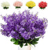 NURCIX Simulation Flowers Hyacinth Wheat Flowers Wisteria Flowers Wholesale Restaurant partition Flower Arrangement