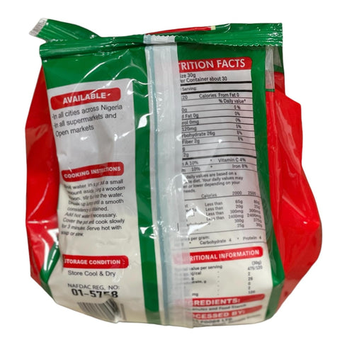 Generic 2 lbs, 5 Ayoola Poundo Yam Flour, Ready in Minutes