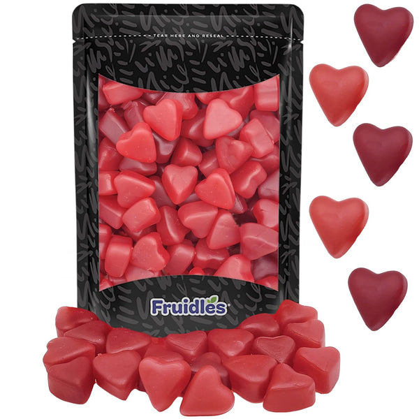 Fruidles Valentine's Cinnamon JuJu Hearts Jelly, Delicious Gummy Candy, Fun and Festive