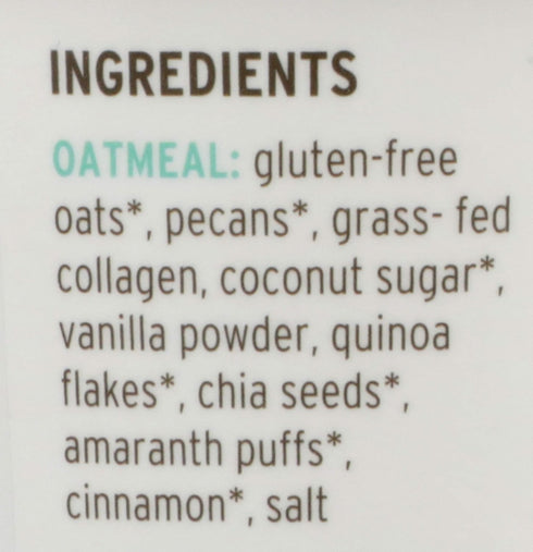 2 Purely Elizabeth, Oats Vanilla Pecan Collagen Protein, Ounce